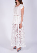 Abito Lungo in Pizzo