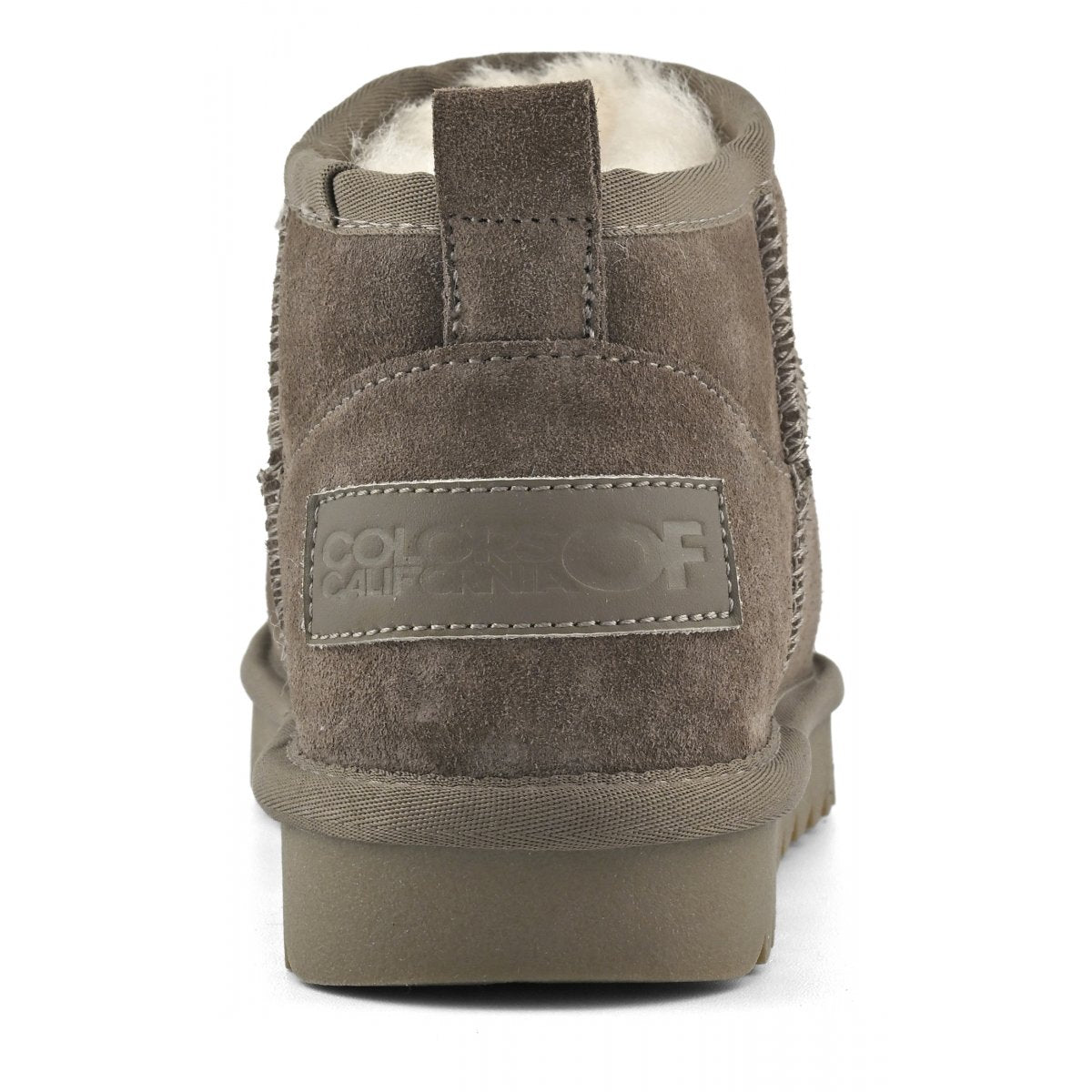 Stivaletto ultra mini in pelle scamosciata