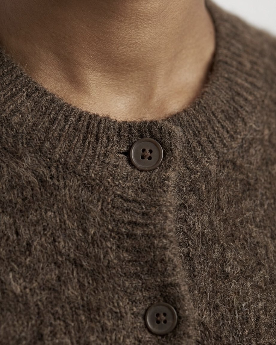 Gilet Selected Femme in misto lana e alpaca