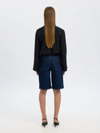 Camicia con taschino e maniche lunghe