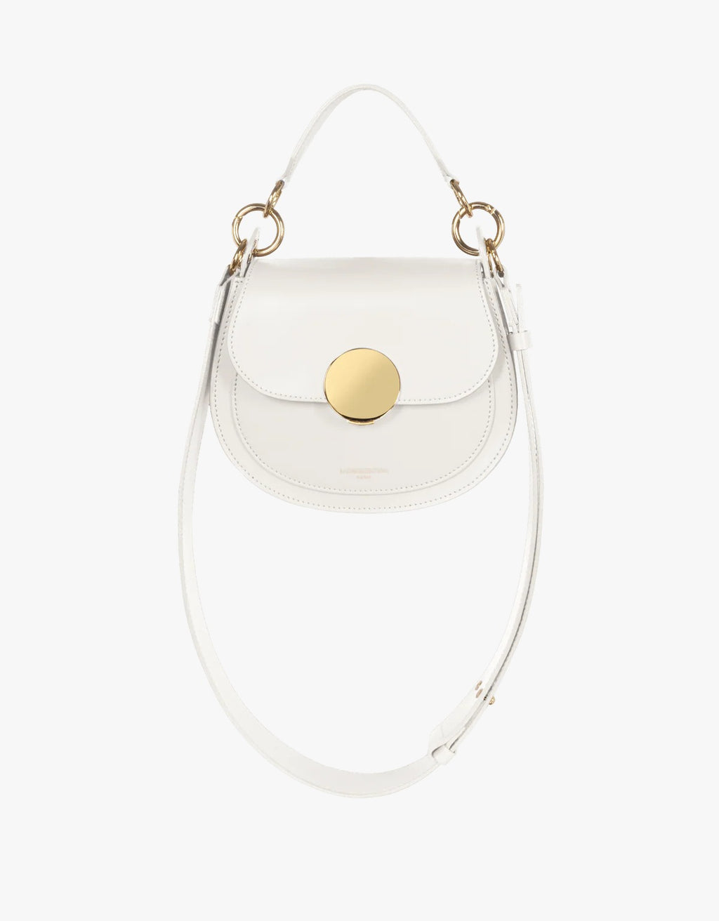 Borsa a tracolla in pelle liscia