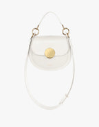 Borsa a tracolla in pelle liscia