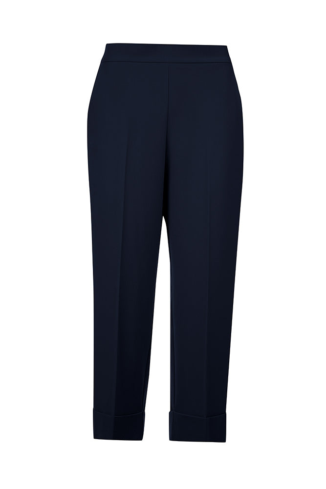 Pantaloni con risvolto