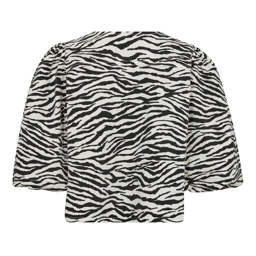 Blusa Zebra con Fiocchi