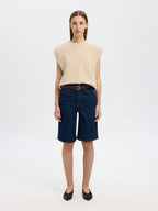 Gilet senza maniche in maglia