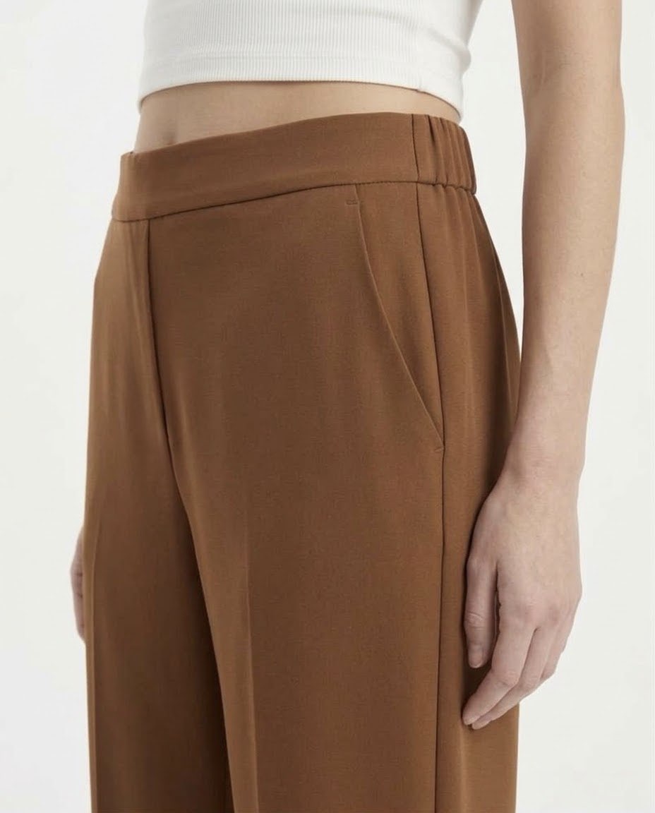 Pantalone H2O Italia Bruciato, Nero, Grigio e Blu con Fondo Risvoltato