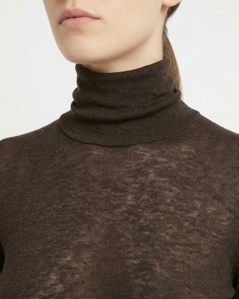 Maglia Dolcevita Selected Femme in 100% Lana Merino RWS