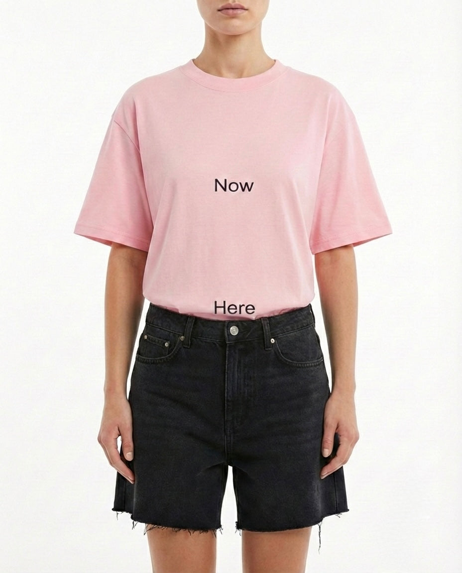 T-shirt basic oversize