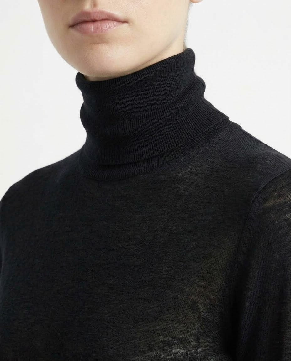 Maglia Dolcevita Selected Femme in 100% Lana Merino RWS