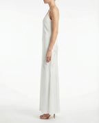 Abito Lungo con Dettagli di Strass