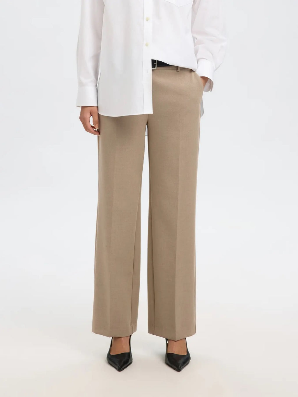 Pantalone a gamba larga