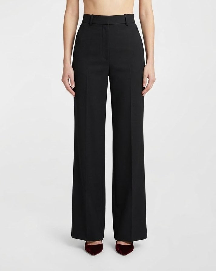 Pantalone Sartoriale Wide Leg H2O Italia  con Pinces Frontali