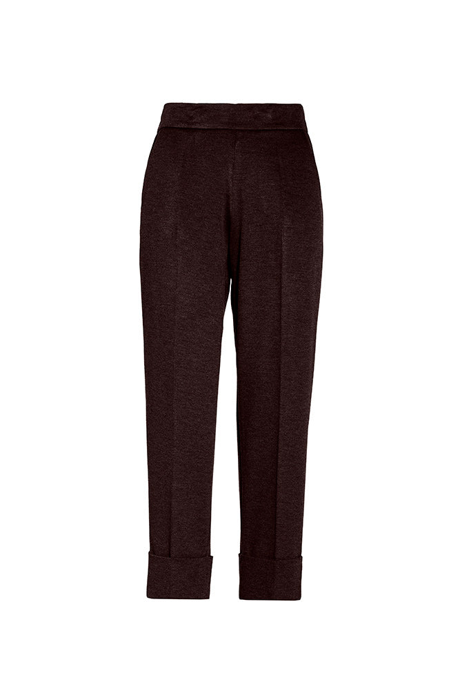 Pantaloni con risvolto