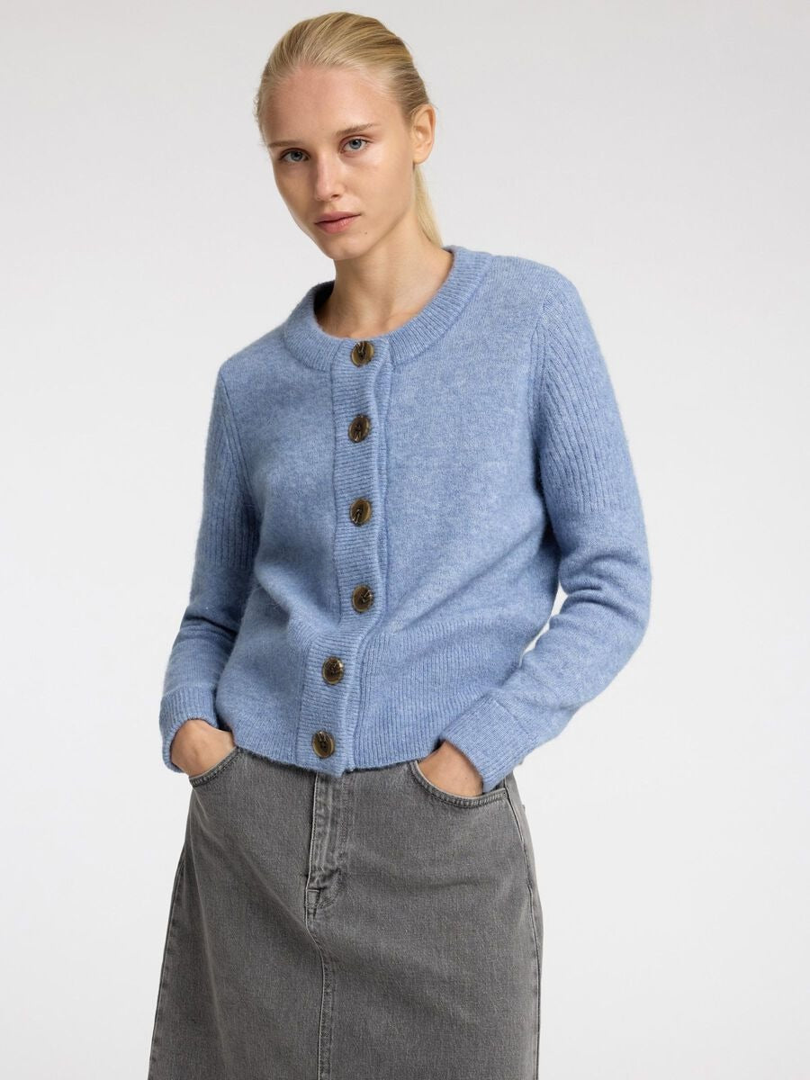 Cardigan in lana morbida