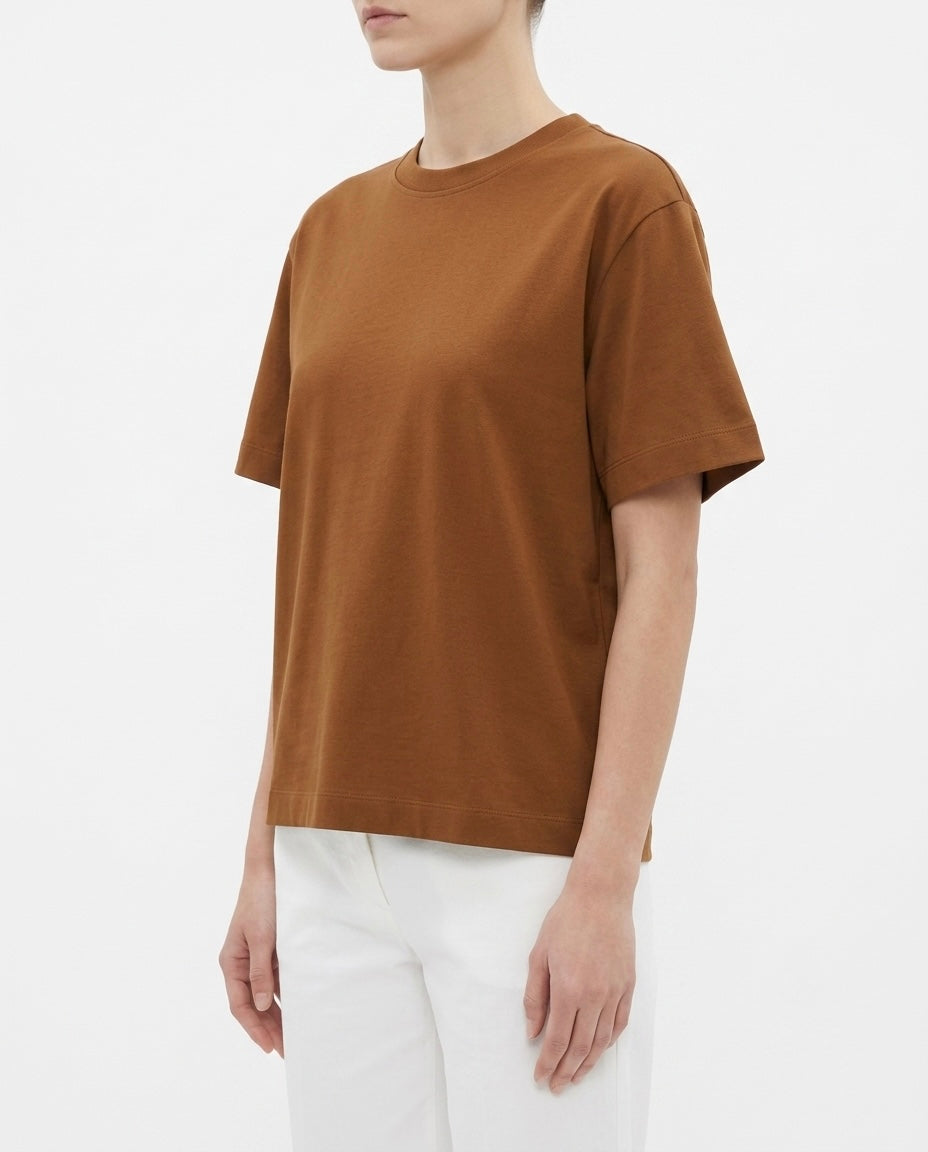 Selected Femme T-shirt in cotone biologico