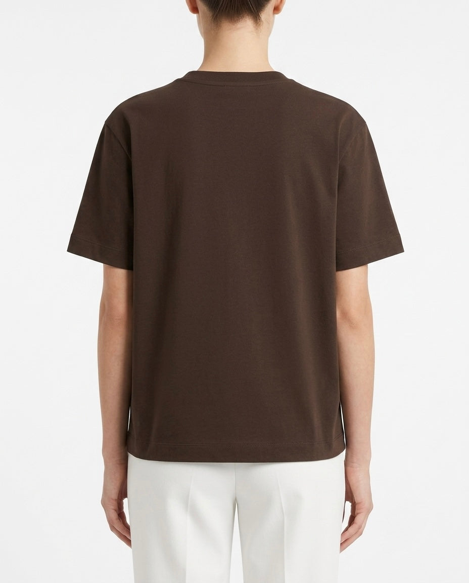 Selected Femme T-shirt in cotone biologico