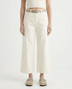 Pantalone ampio con cintura