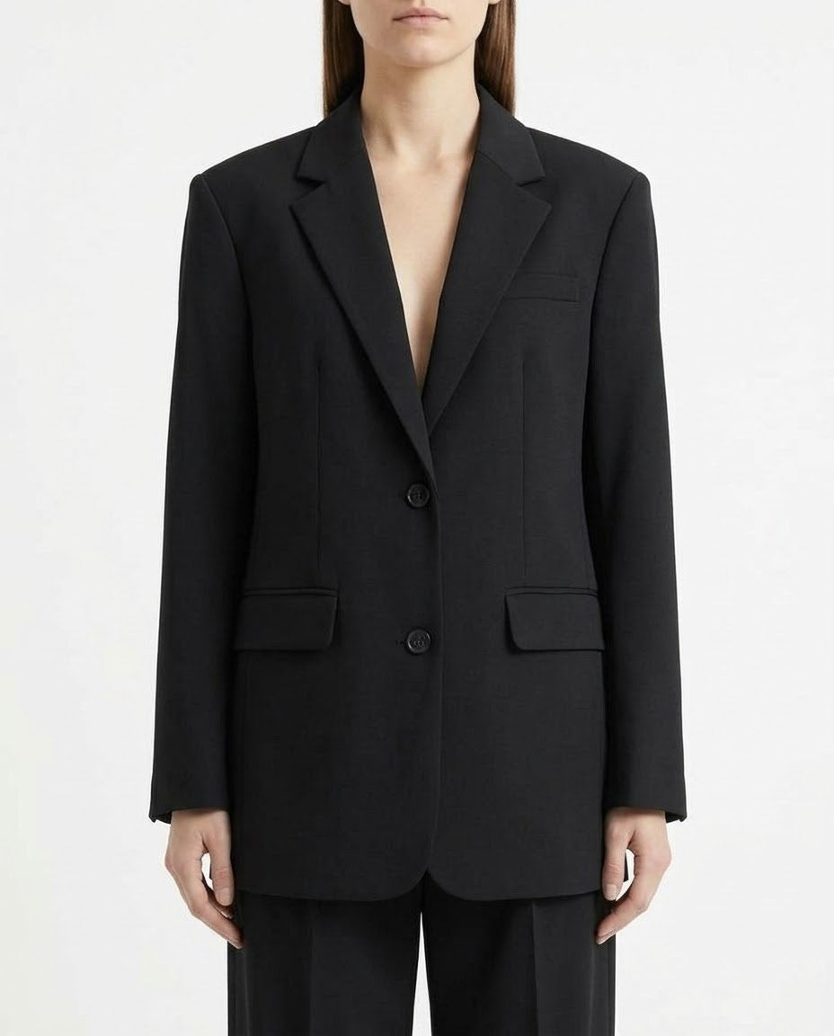 Giacca Blazer Oversize Selected Femme in Misto Lana RWS