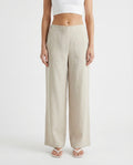 Pantalone palazzo in lino