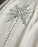 Abito Lungo con Dettagli di Strass