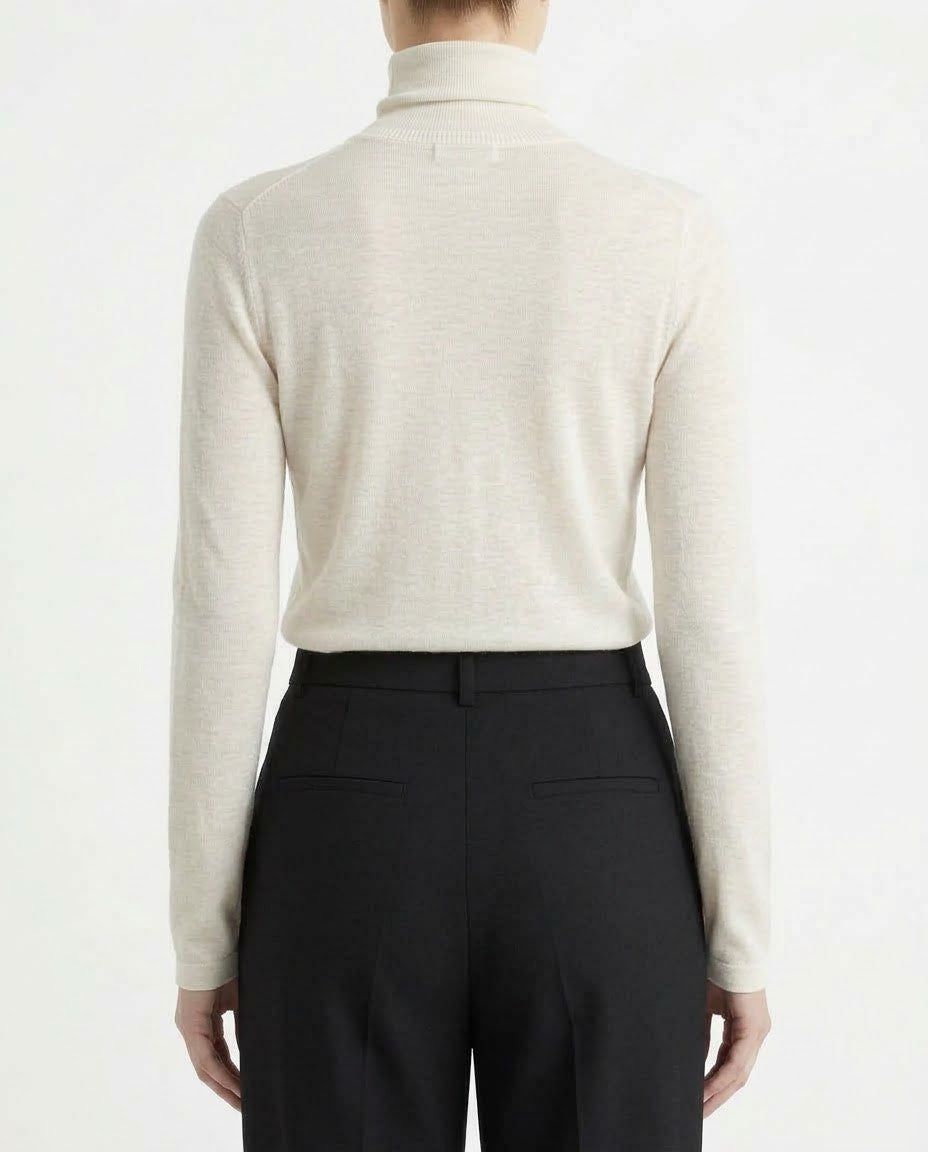 Maglia Dolcevita Selected Femme in 100% Lana Merino RWS