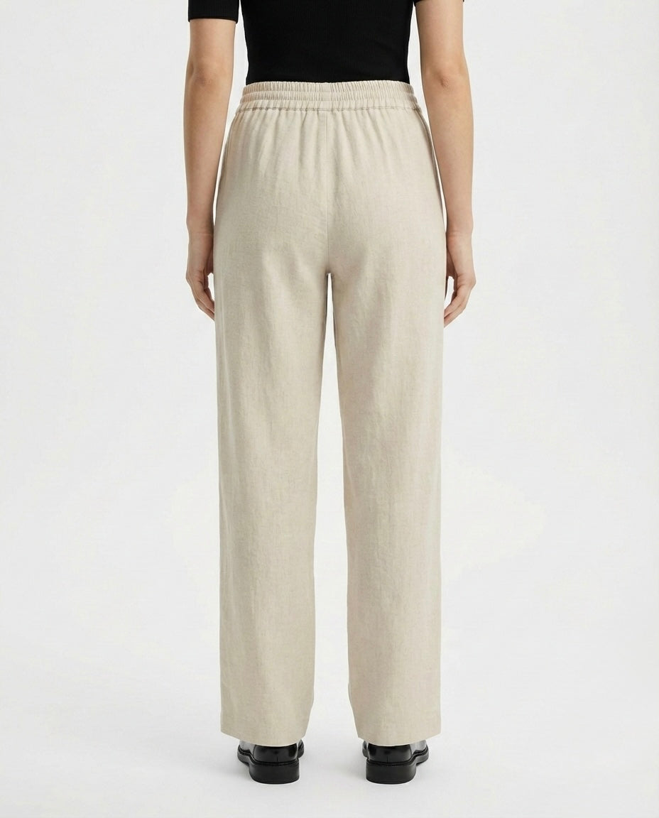 Pantalone palazzo con coulisse