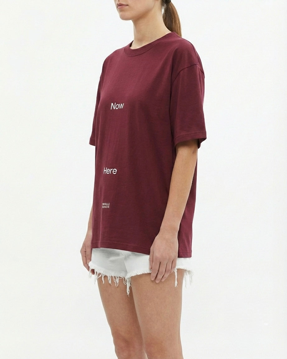 T-shirt basic oversize