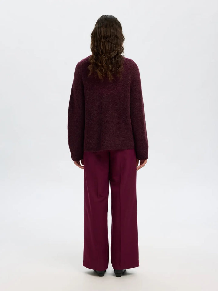 Maglione mezzo collo alto