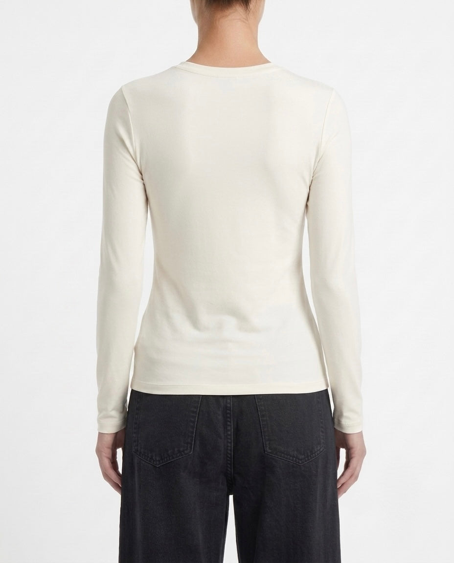 Selected Femme Maglia a maniche lunghe in Lyocell