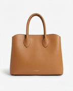 Borsa a mano in pelle liscia