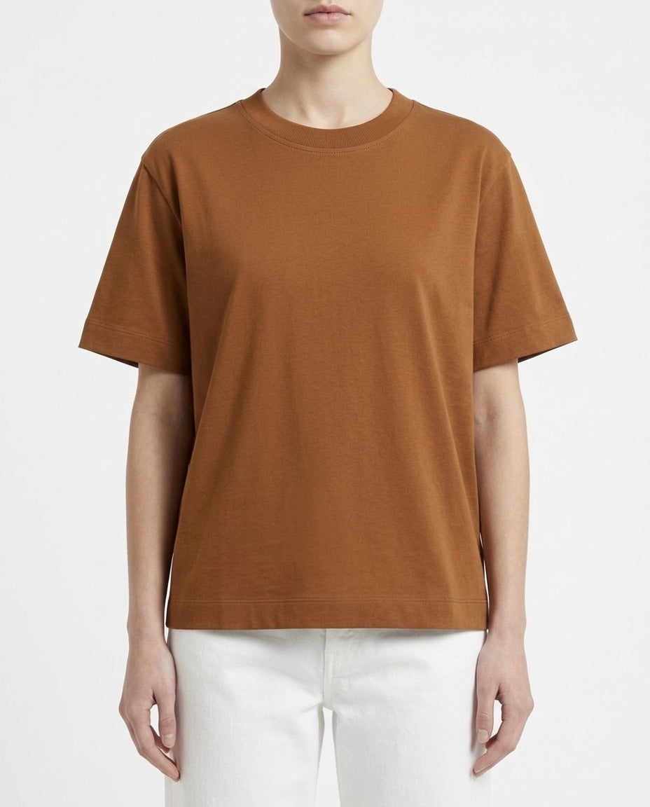 Selected Femme T-shirt in cotone biologico