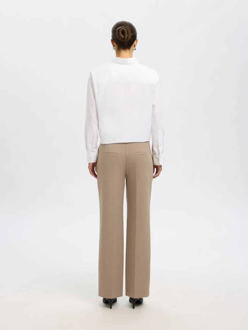 Pantalone a gamba larga