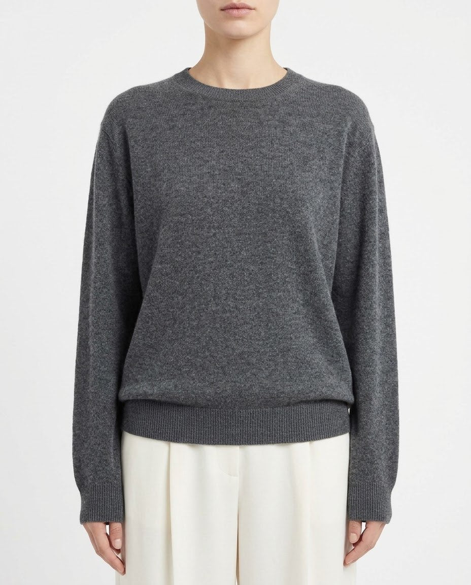 Maglia H2O Italia in Lana e Cashmere Beige, Grigio Scuro e Cammello