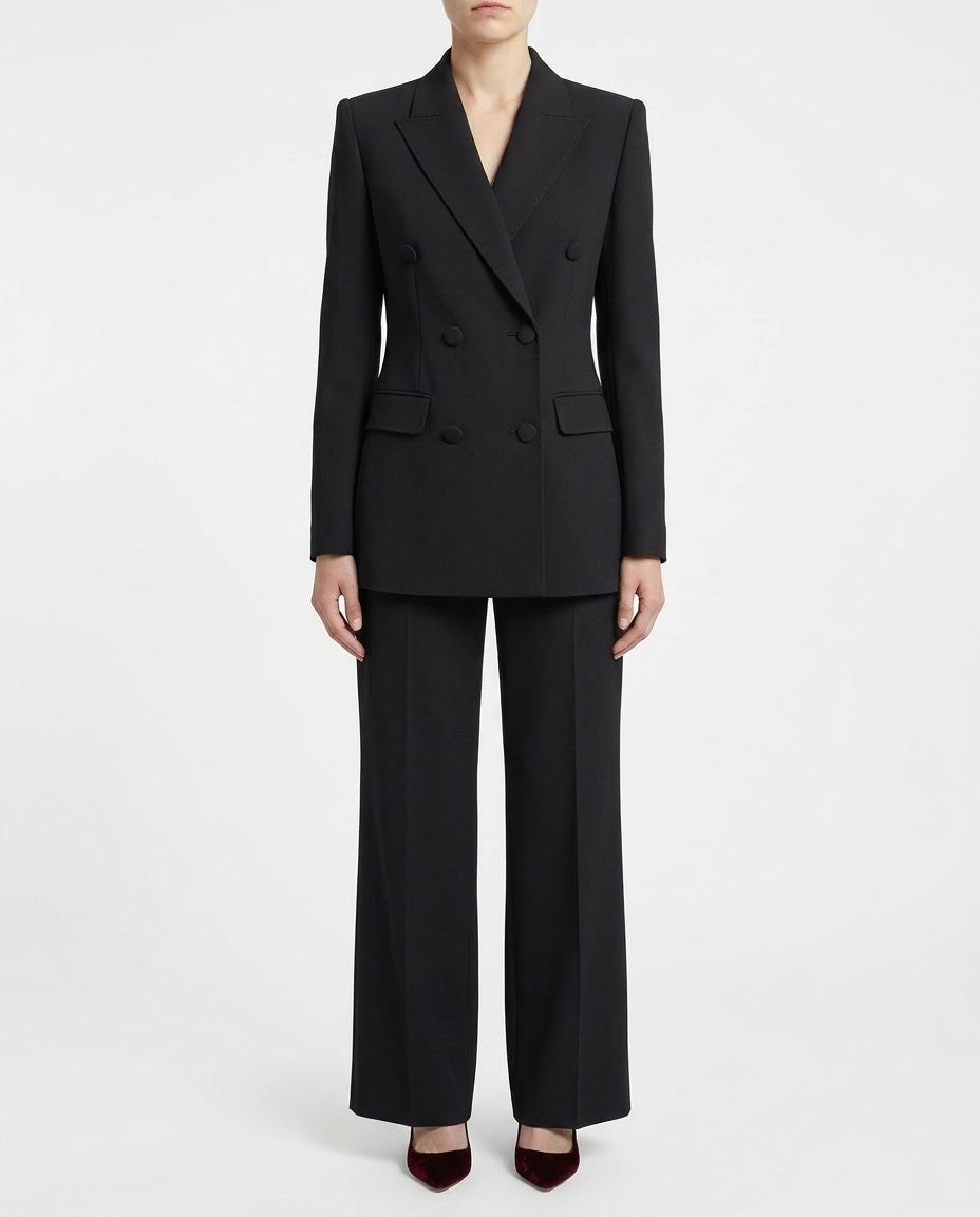 Giacca Blazer Doppiopetto H2O Italia con Bottoni Rivestiti