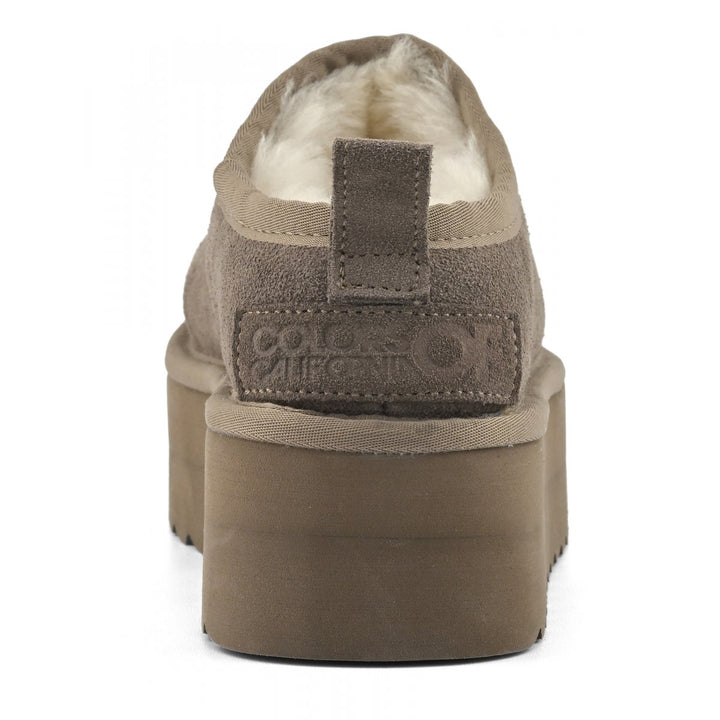 Sabot platform camoscio e montone
