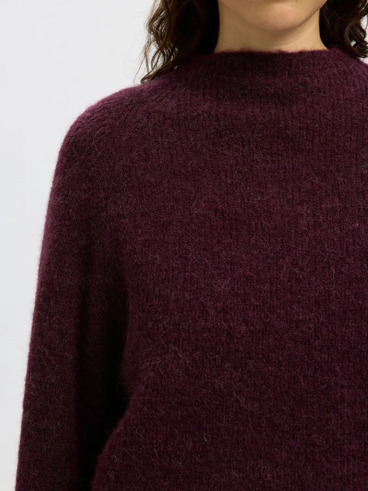 Maglione mezzo collo alto