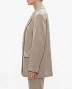 Blazer doppiopetto satinato