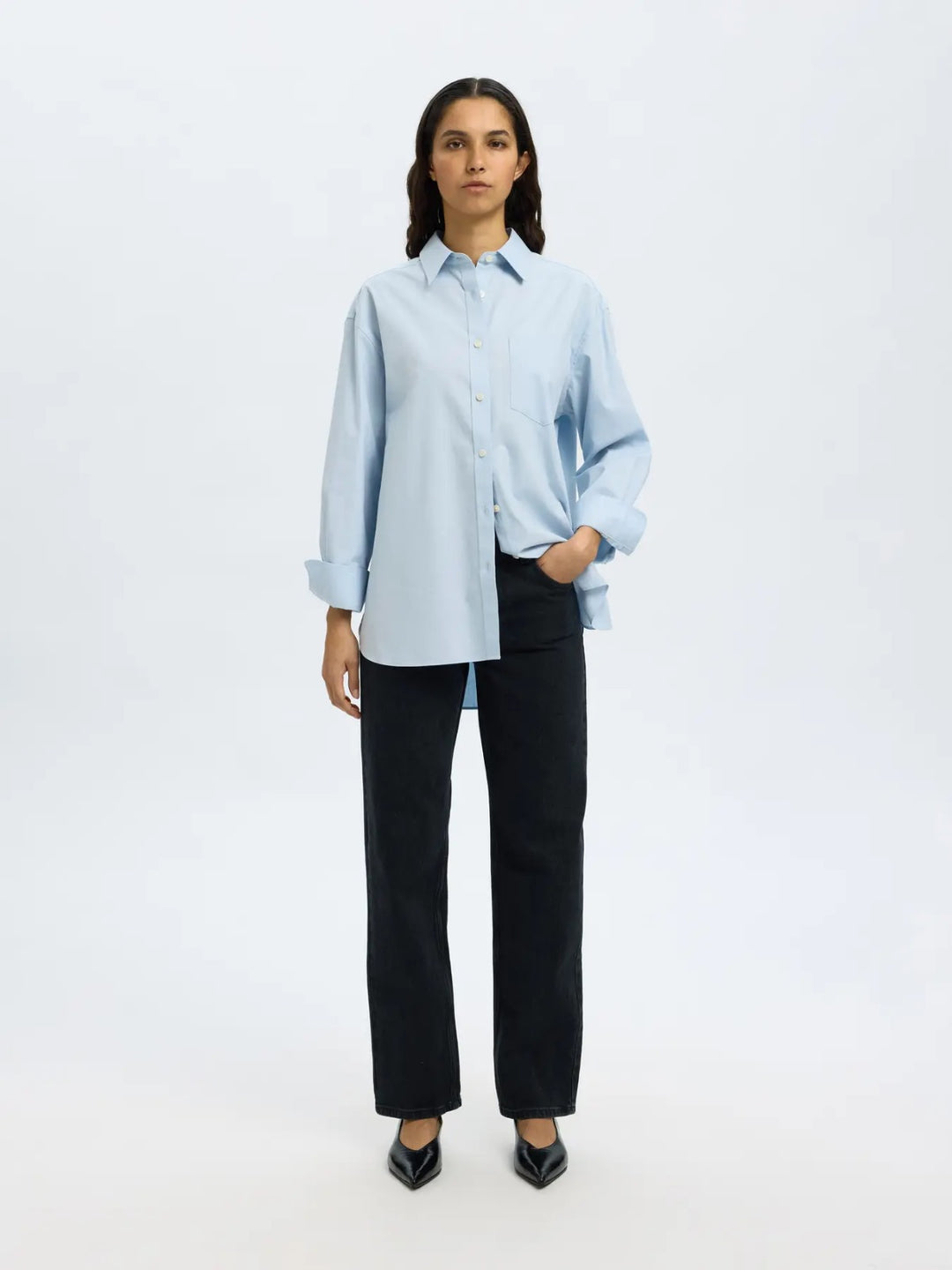 camicia oversize