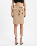 Gonna midi a portafoglio