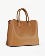 Borsa a mano in pelle liscia
