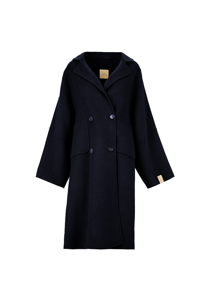 Cappotto doppiopetto oversize