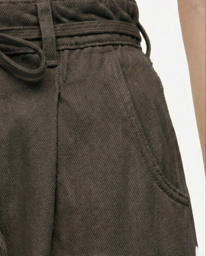 Pantaloni jeans con coulisse