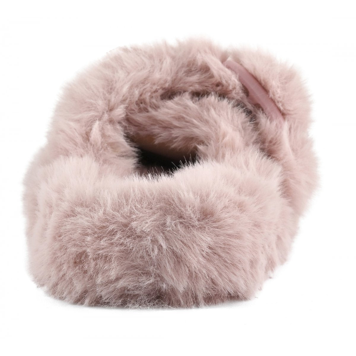 Ciabatta in eco pelliccia