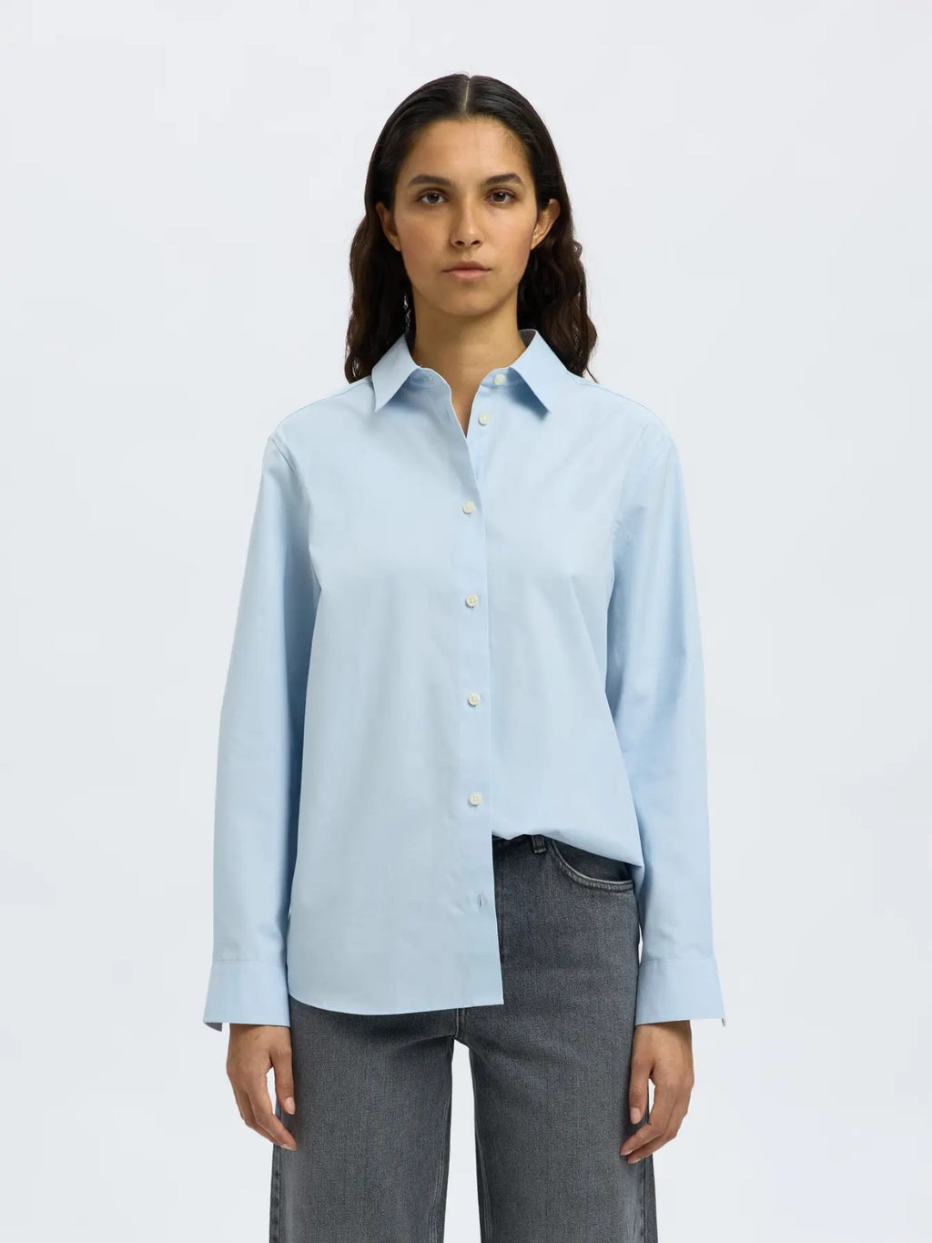 Camicia classica in cotone