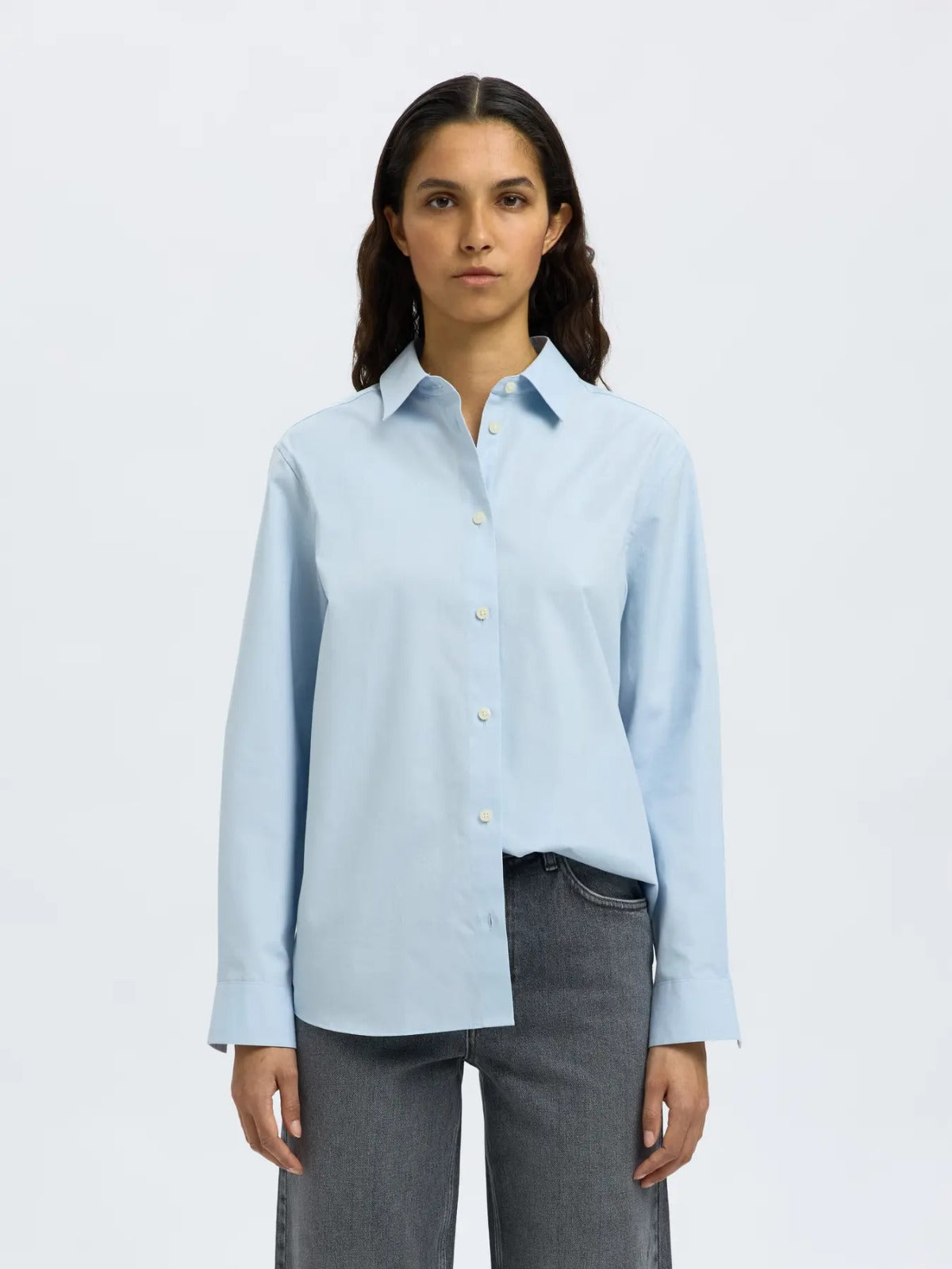 Camicia classica in cotone