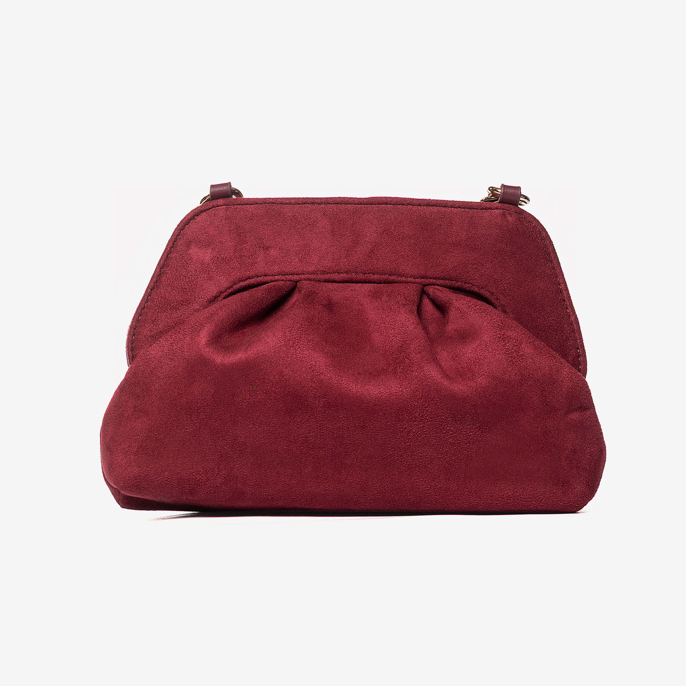 Borsa in suede con tracolla