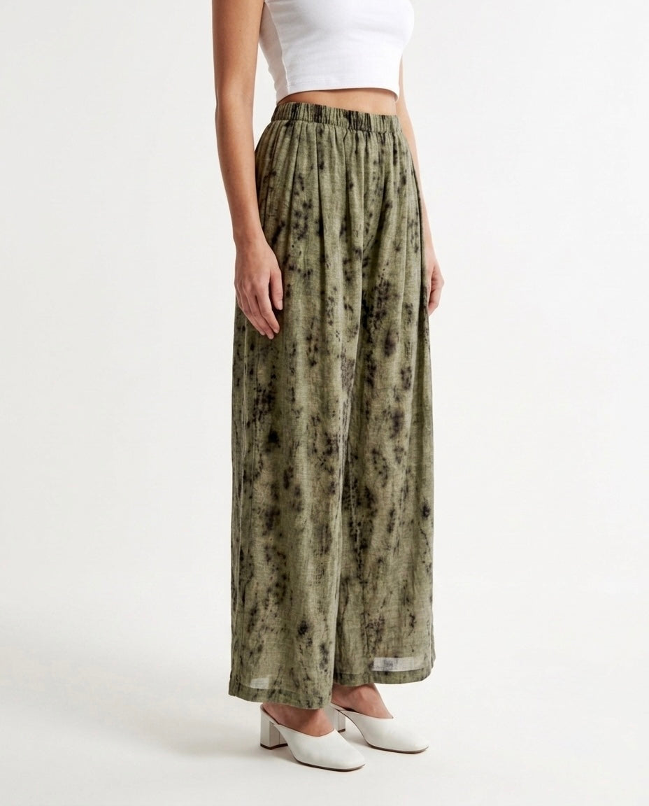 Pantalone palazzo  fantasia