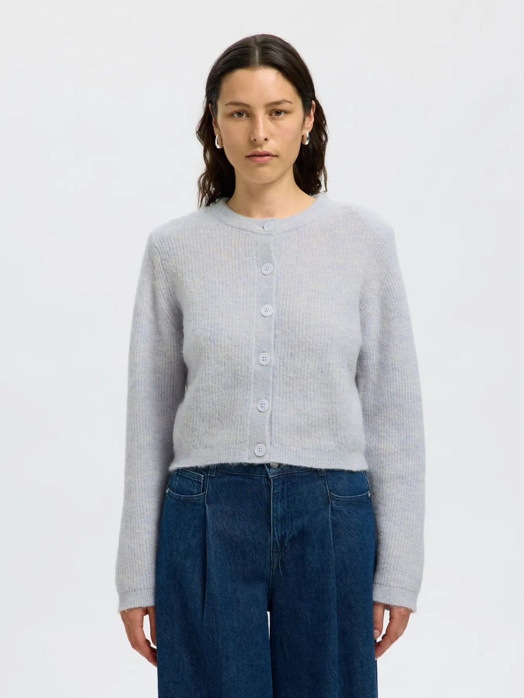 Cardigan  in misto alpaca