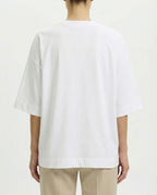 T-shirt bianca oversize