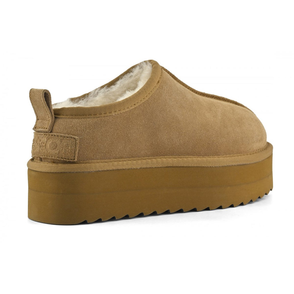 Sabot platform camoscio e montone